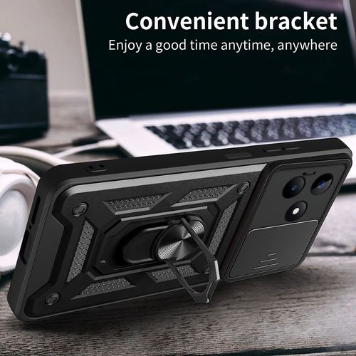 Techsuit – serija CamShield zaštitna maskica za Realme C53 – crna slika 4