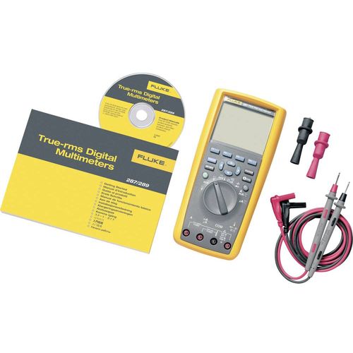 Fluke 287/FVF/EUR ručni multimetar  digitalni grafički zaslon, za pohranu podataka CAT III 1000 V, CAT IV 600 V Zaslon (brojevi): 50000 slika 2