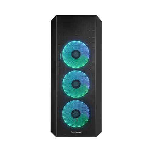 Chieftec kućište SCORPION 4 USB3.2 ATX A-RGB, crno slika 2