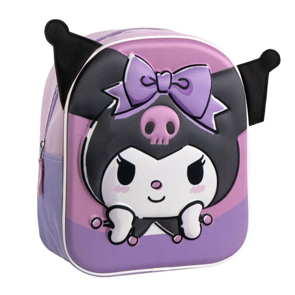 Hello Kitty Kuromi 3D Ruksak 28cm slika 3