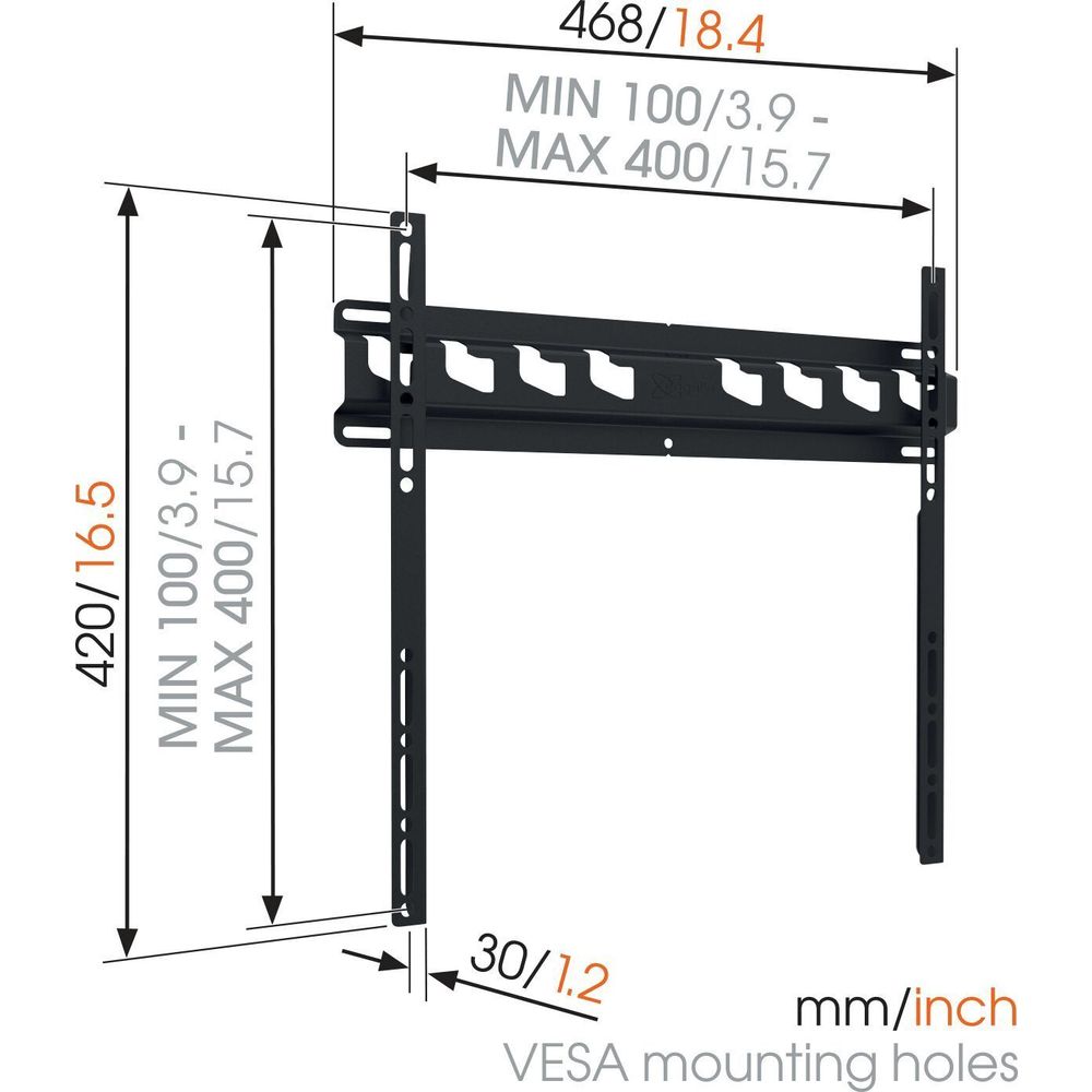 Vogels MA3000, zidni stalak za ekrane od 32"-55" slika 2