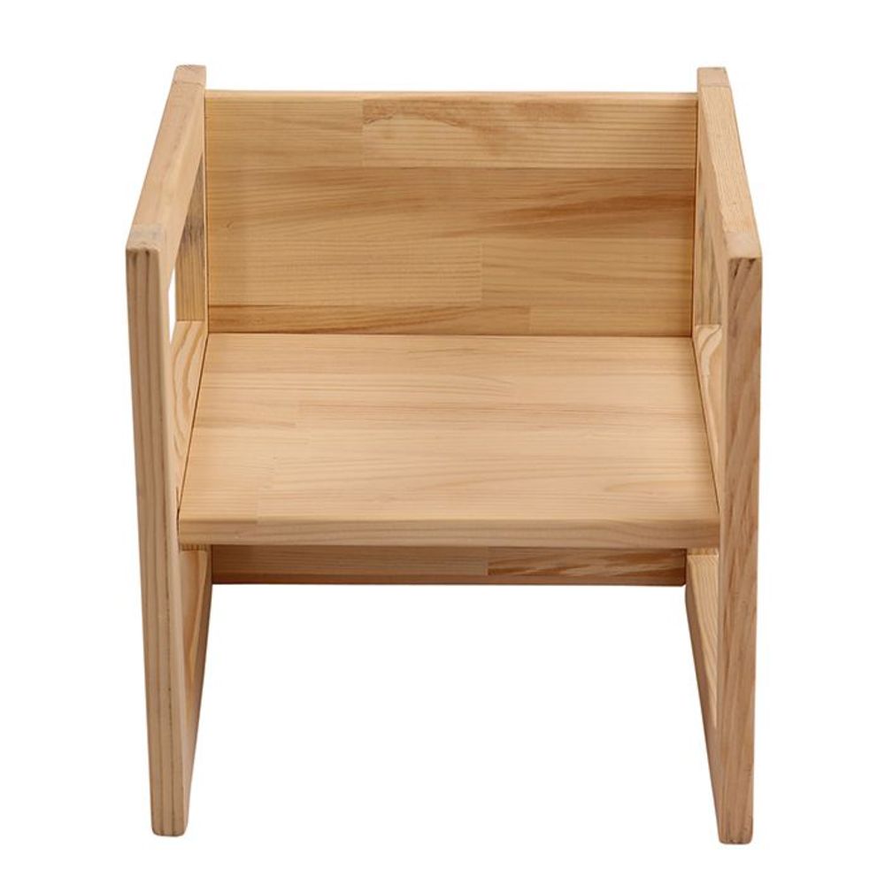 Kukka Montessori drveni sto i stolica 2U1, Natural Wood slika 3