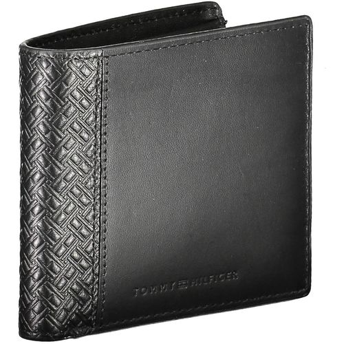 TOMMY HILFIGER BLACK MEN'S WALLET slika 3