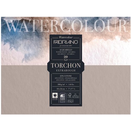 BLOK FABRIANO WATERCOLOR 18x24 300G 20L 19100275 slika 1