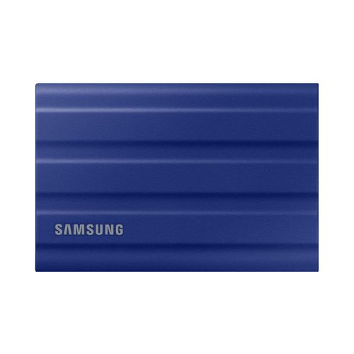 Samsung MU-PE1T0R/EU Portable SSD 1TB, T7 SHIELD, USB 3.2 Gen.2 (10Gbps), Rugged, [Sequential Read/Write : Up to 1,050MB/sec /Up to 1,000 MB/sec], Blue slika 1