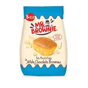 Mr. Brownie bijela čokolada (brownie) 200g (8 komada)