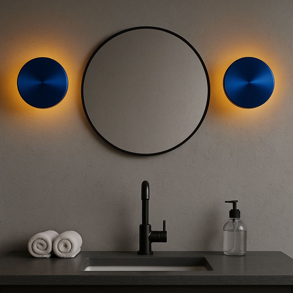Zidna Lampa Aura - 15520 - S - M, boje: Plava slika 1