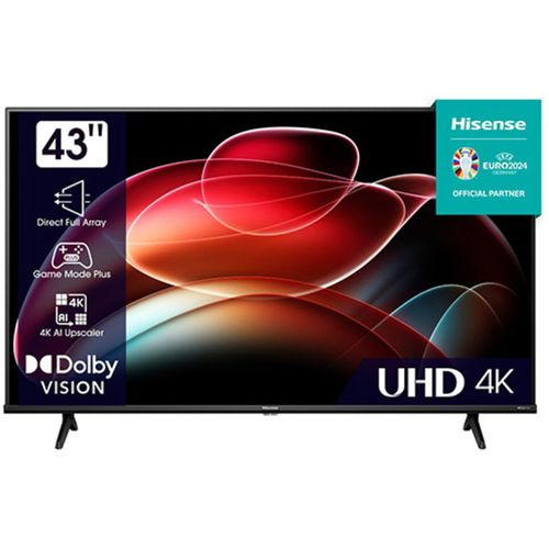 Televizor Hisense H43A6K Smart, LED, 4K UHD, 43"(109cm), DVB T/C/T2/S2 slika 1