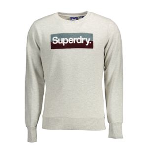 SUPERDRY Muška Siva Majica bez Zatvarača