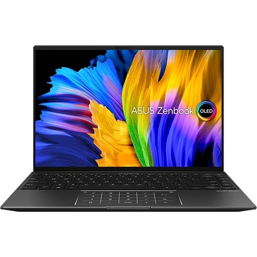 Laptop Asus ZenBook 14X UM5401QA-OLED-KN731X, R7-5800H, 16GB, 1TB SSD, 14" OLED Touch, Windows 11 Pro, crni slika 1