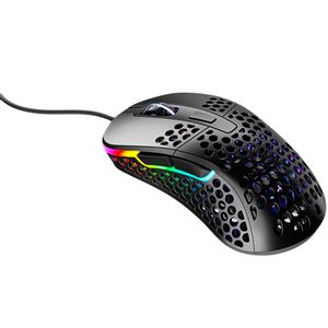 XTRFY M4 RGB Ultra-lagana Gaming Miš s Pixart 3389 Senzorom, Crna