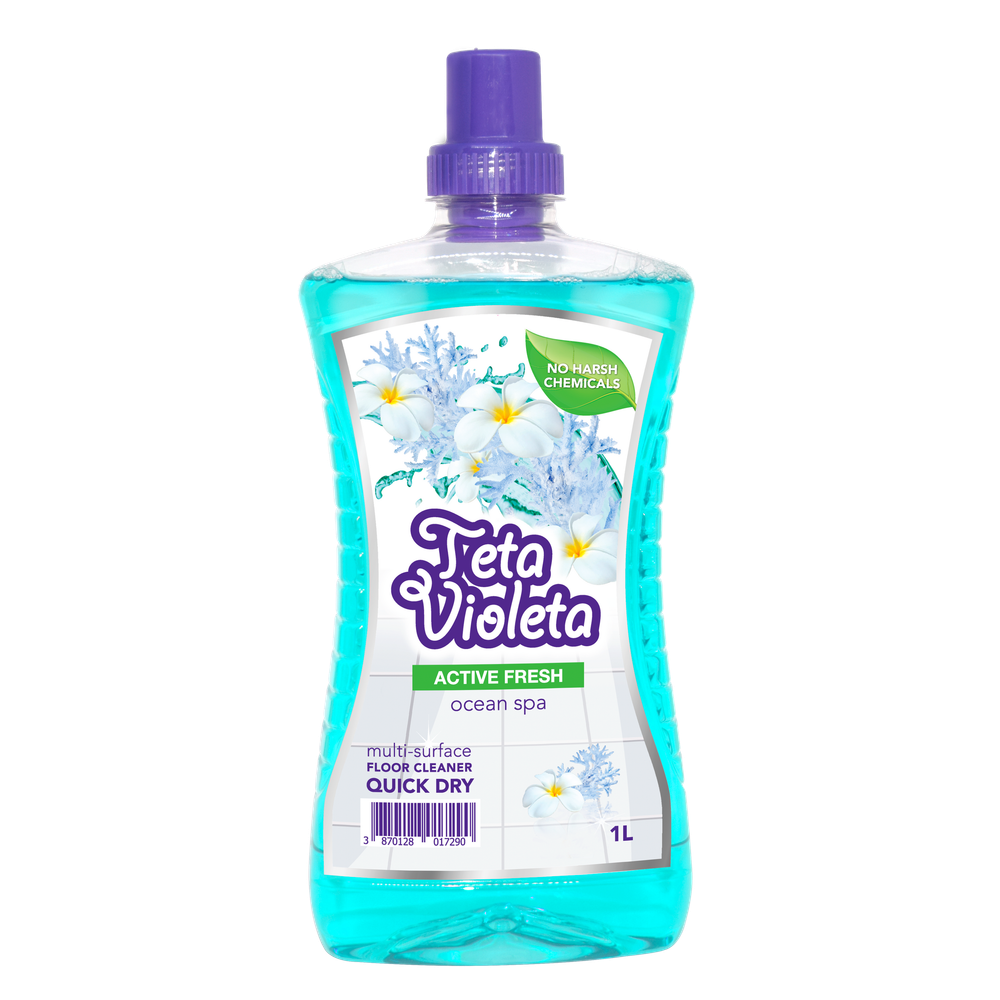Teta Violeta sredstvo za čišćenje podova Ocean spa 1000ml slika 1