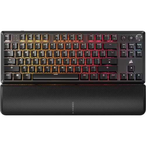 Corsair mehanička tipkovnica K70 Core Black WRLS TKL WIRELESS-MLX RED slika 1