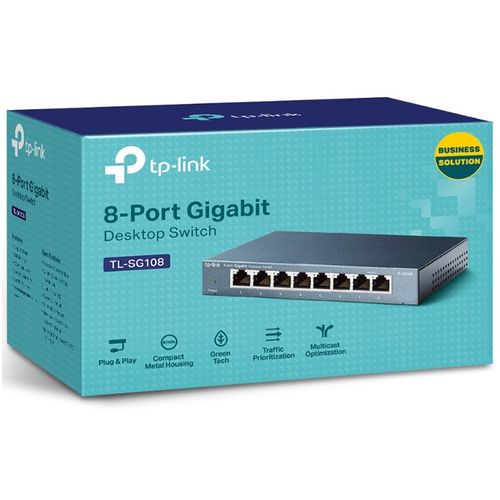 Switch TP-LINK TL-SG108 Gigabit slika 2