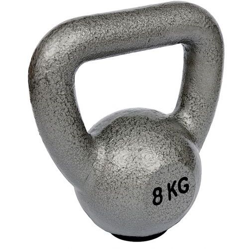 RING Kettlebell 8kg grey liveni - RX KETT-8 slika 1