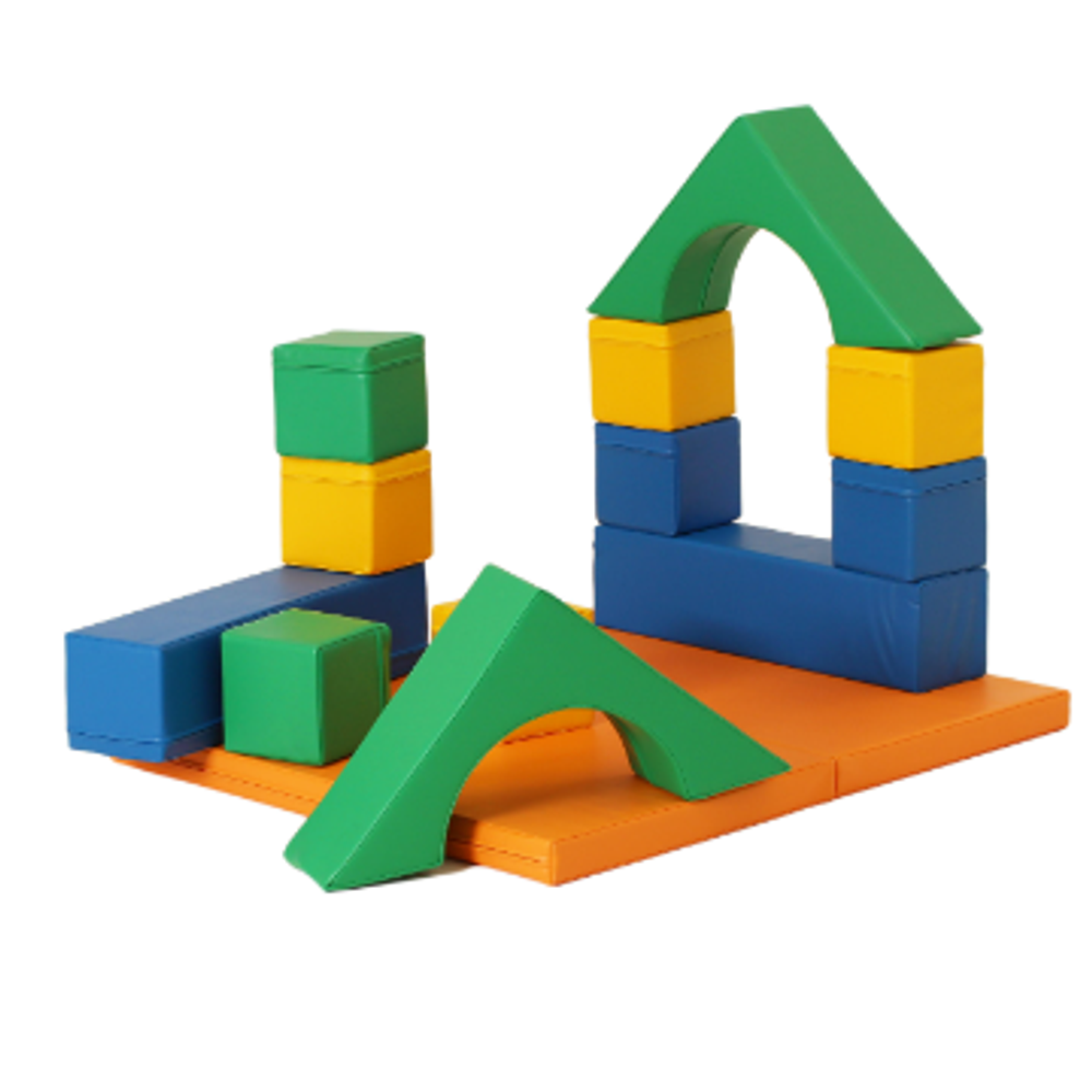 IGLU Soft Play Set KUĆICA - Šareni slika 2