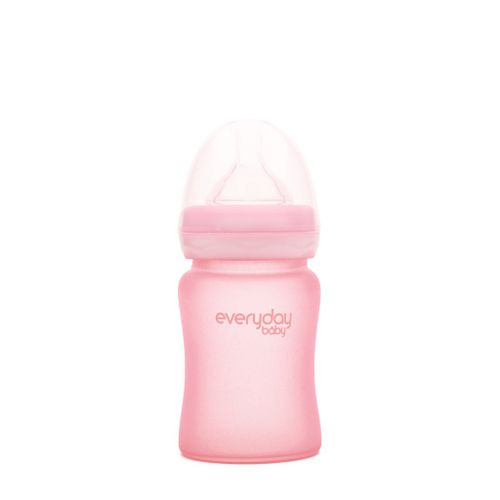 Everyday baby staklena bočica, 150ml Healthy+ , Roza slika 1