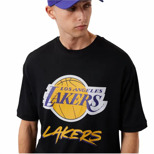 New Era NBA Los Angeles Lakers Script Mesh muška majica 60284737 slika 5