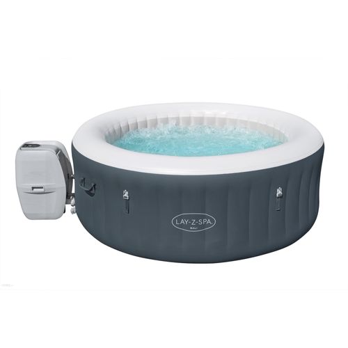 Masažni bazen-Jacuzzi na napuhavanje Bestway 180*66cm - sivi + pozadinsko osvjetljenje slika 3