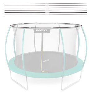 Neo-Sport prsten za zaštitnu mrežu trampolina – tip C, 435 cm (14 ft)
