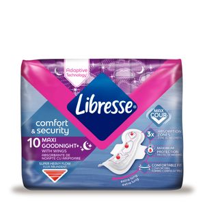 Libresse maxi goodnight clip 10 kom