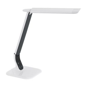 Eglo Sellano Stolna Lampa sa LED Osvjetljenjem, 6W, 630lm, Čelik/Bijela