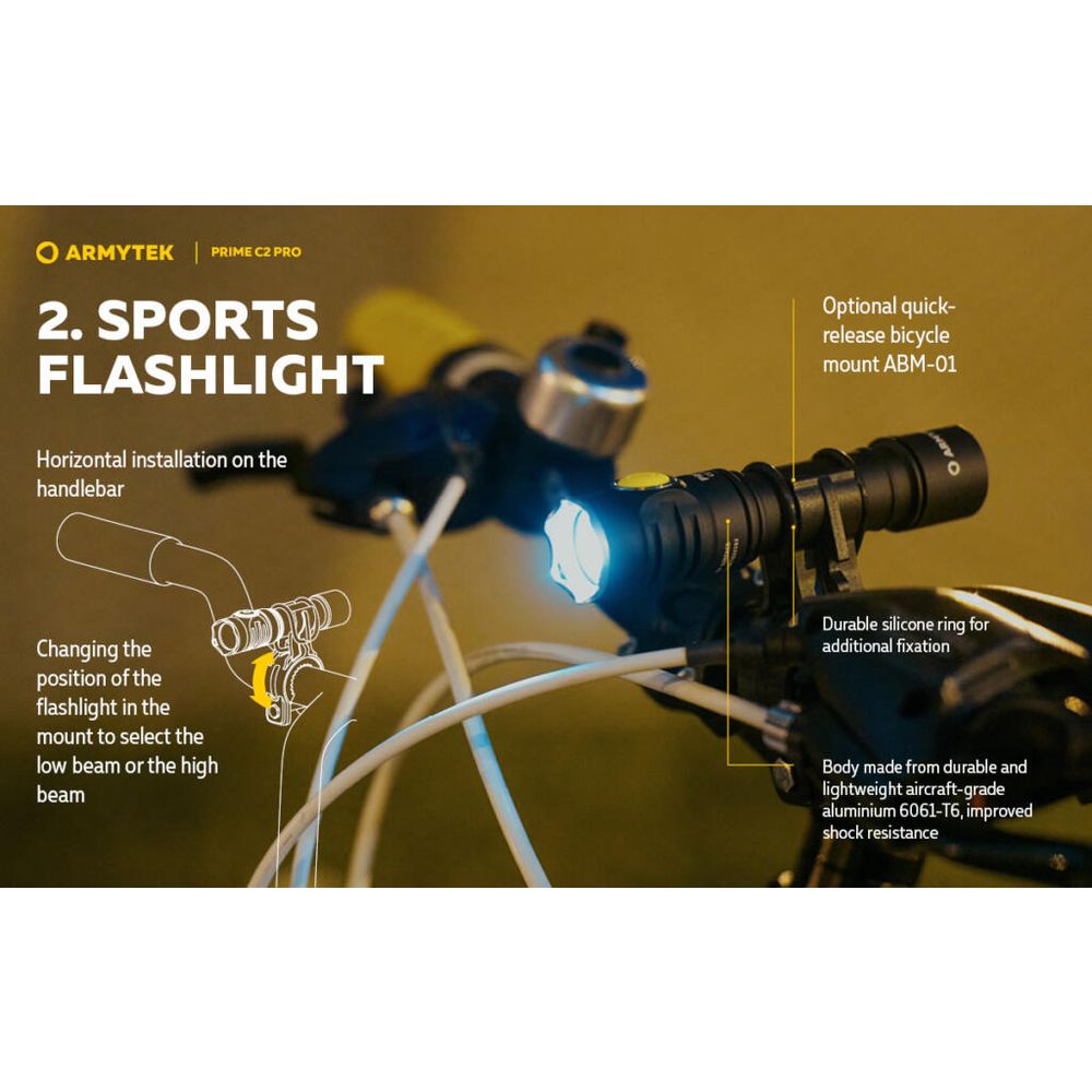 Armytek Baterijska lampa Prime C2 Pro slika 14
