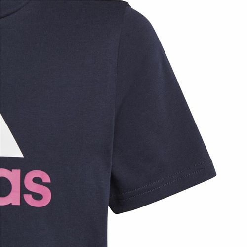 Dječja Majica Kratkih Rukava Adidas Essentials - Tamno plava (13-14 godina) slika 4