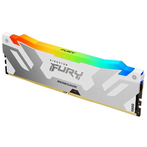 KINGSTON DIMM DDR5 16GB 7200MT/s KF572C38RWA-16 Fury Renegade RGB White XMP slika 1