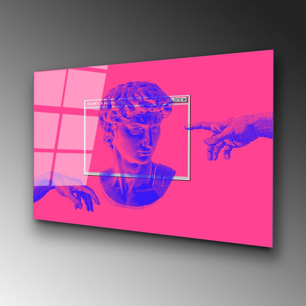 UV-766 Dekorativna Slika na Kaljenom Staklu, 70 x 100 cm, Višebojna slika 5