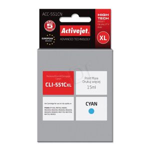 ActiveJet plava tinta za Canon CLI-551CXL