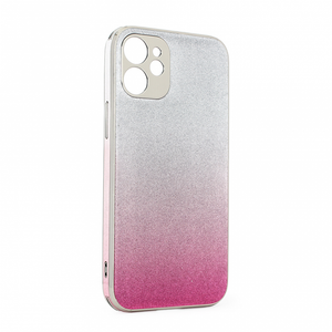 Torbica Glass Glitter za iPhone 12 Mini 5.4 pink
