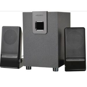 Microlab M100 Aktivni drveni zvucnici 2.1 10W RMS (5W, 2x2.5W), 3.5mm