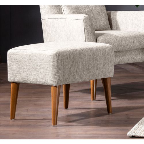 Atelier Del Sofa Tabure, Zeni Puf - Cream slika 4