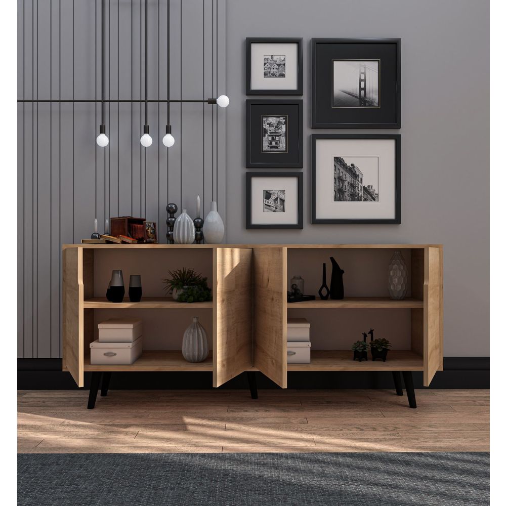 Dresser (konzola) "Latina Modern 180" - boja: Saphir Hrast slika 3