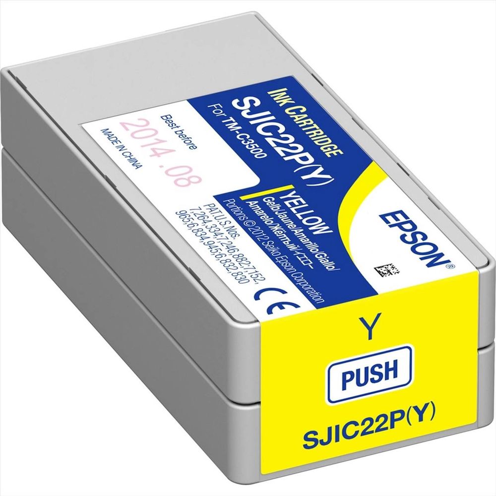 Tinta EPSON Yellow TM-C3500 slika 1