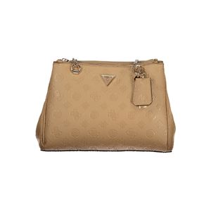 GUESS JEANS WOMEN'S BAG BEIGE