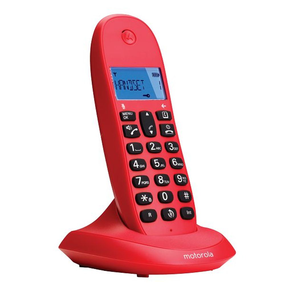 MOTOROLA DECT TELEFON C1001LB+ tamno crvena slika 3