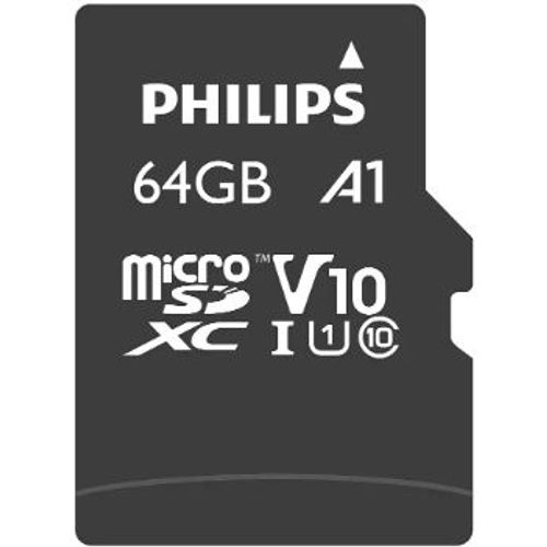 Philips Micro SDXC kartica 64GB Class 10 + SD adapter slika 3