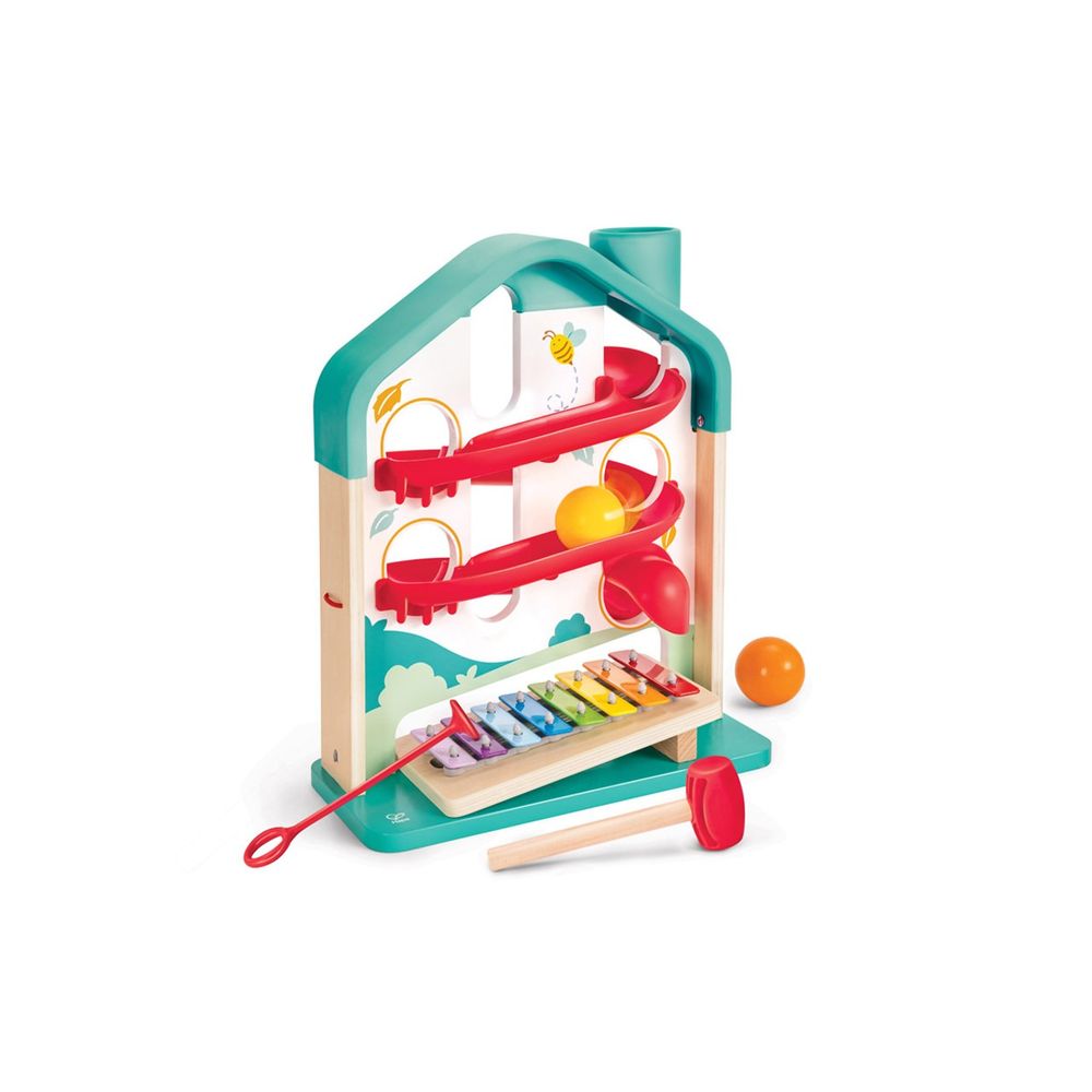 Hape Edukativna kućica Melody Mansion Ball Run slika 3
