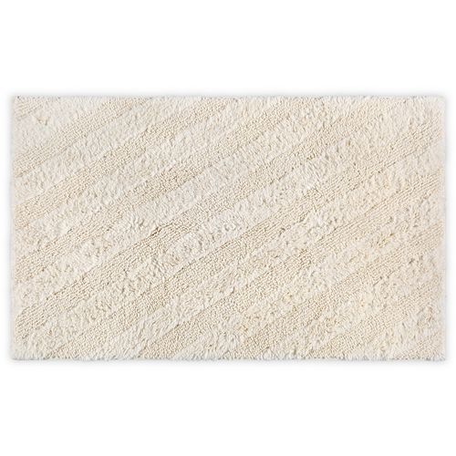 Diagonal Tufted - Cream Cream Bathmat slika 1