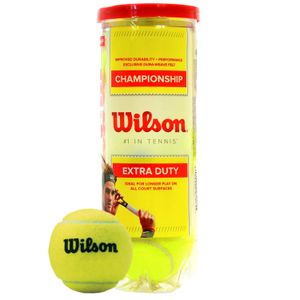 Wilson championship 3 pack tennis ball wrt100101