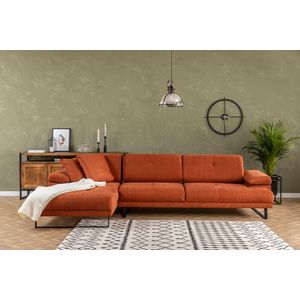 Mustang Small Left - Narandžasti Ugaoni Sofa