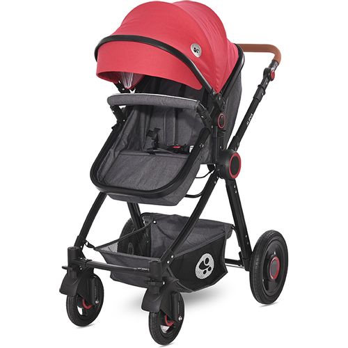 LORELLI ALEXA Kolica 2u1 Cherry Red: Košara + Autosjedalica + Zimska Navlaka (0mj+) - (do 15kg/96cm) slika 4