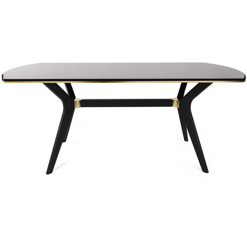 İkon - 1003 Brown 
Black
Gold  Dining Table slika 2