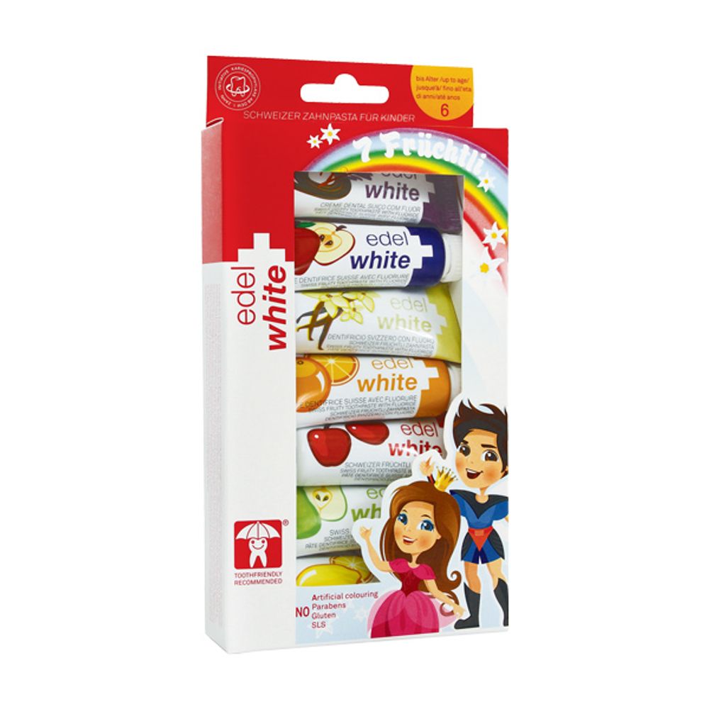 Edel White Dječija pasta za zube Früchtli, 7kom slika 1