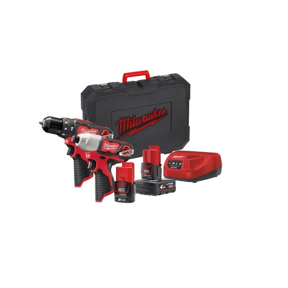 Milwaukee Set Aku Alata M12Bpp2B-421C 4933443497 slika 1