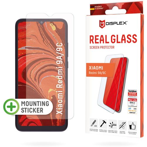 DISPLEX zaštitno staklo Real Glass 2D za Xiaomi Redmi 9A/9C/9AT (01333) slika 1