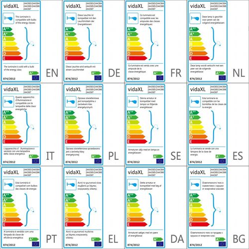 Stropna svjetiljka s 3 LED žarulje sa žarnom niti 12 W slika 8