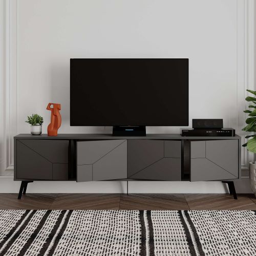 Dune - Anthracite Anthracite TV Stand slika 3